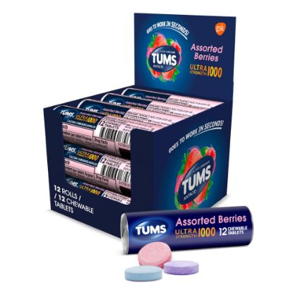 Picture of Tums Mixed Berry 1 Roll