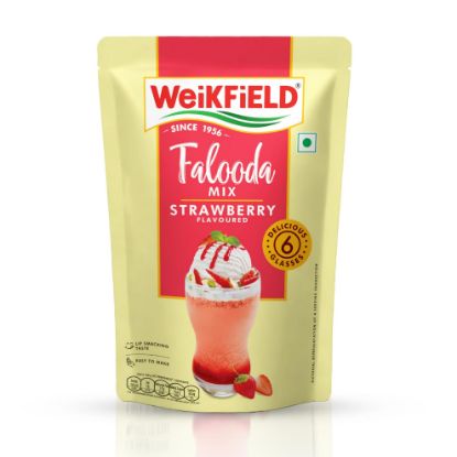 Picture of Weikfield Falooda Mix Strawberry 200 Grams