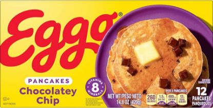 Picture of Eggo Pancakes Chocolatey Chip 14.8 Oz