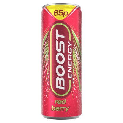 Picture of Boost Red Berry Energy Drink 250 Ml