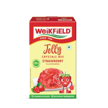 Picture of Weikfield Strawberry Jelly 90 Grams