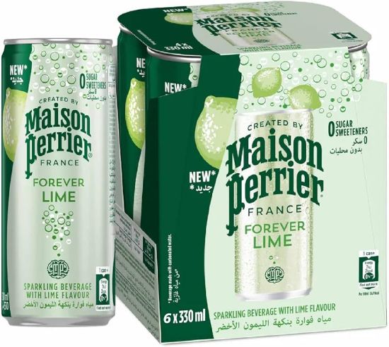 Picture of Maison Perrier Sparkling Water Forever Lime (Sleek Can) 330 Ml