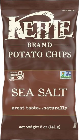 Picture of Kettle Kettle Potato Chips Sea Salt 5 Oz