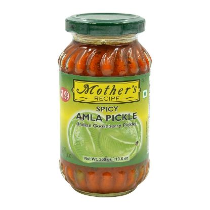 Picture of Mothers Recipe Spicy Amla Pickle 300 Grams