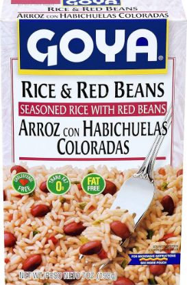 Picture of Goya Low Sodium Rice & Red Beans 7 Oz