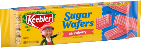 Picture of Keebler Sugar Wafer Strawberry 4.4 Oz