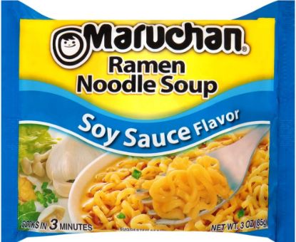 Picture of Maruchan Soy Sauce Ramen Noodles 3 Oz