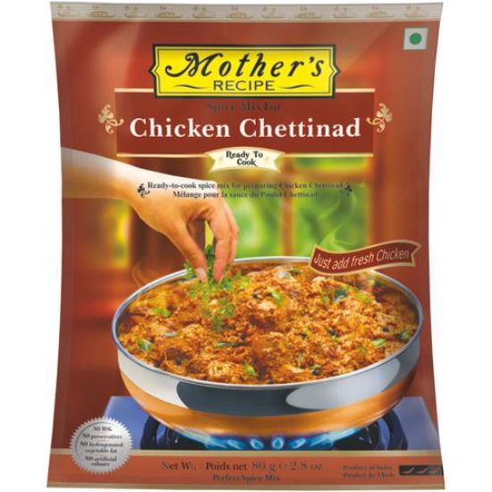 Picture of Mothers Recipe Chicken Chettinad Mix 80 Grams