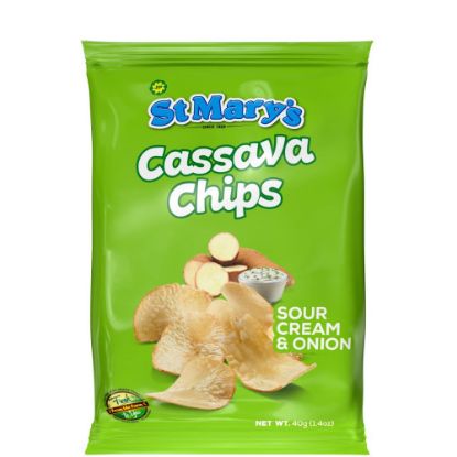Picture of St Mary/'s Cassava Chips 110 Gm