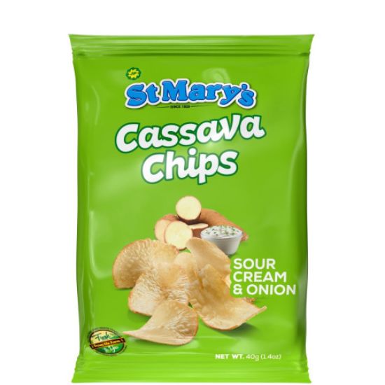 Picture of St Mary/'s Cassava Chips 110 Gm