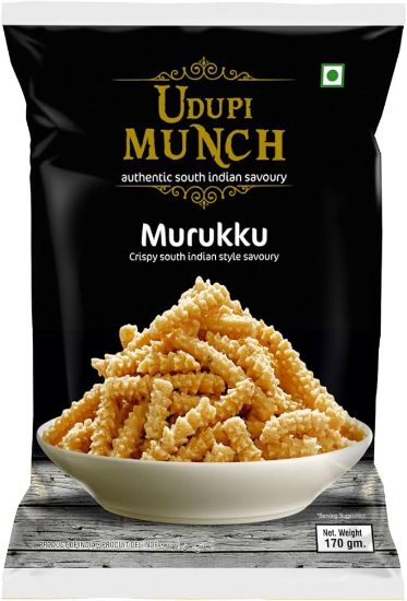 Picture of Chheda/'s Udipi Munch Salted Muruku 170 Grams