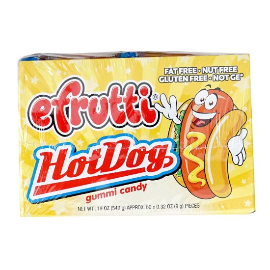 Picture of Efrutti Hot Dog Gummy 1 Ct