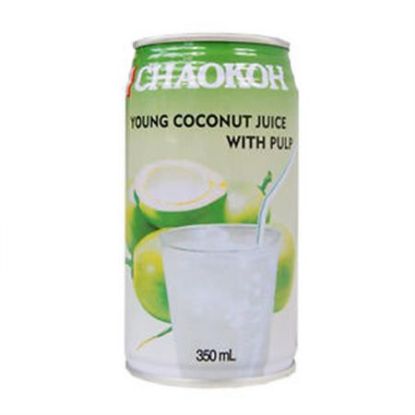 Picture of Chaokoh Coconut Juice With Pulp 17.5 Oz