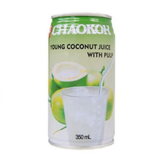 Picture of Chaokoh Coconut Juice With Pulp 17.5 Oz