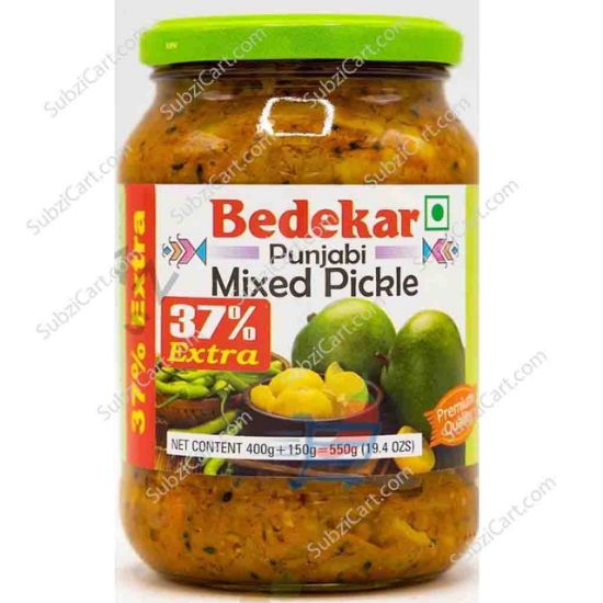 Picture of Bedekar Punjabi Mixed Pickle 400 Grams