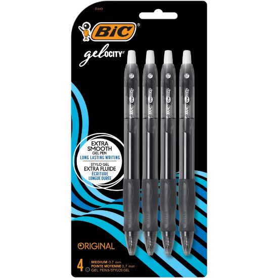 Picture of Bic Bic Gelocity Stc Blk 4 Ct