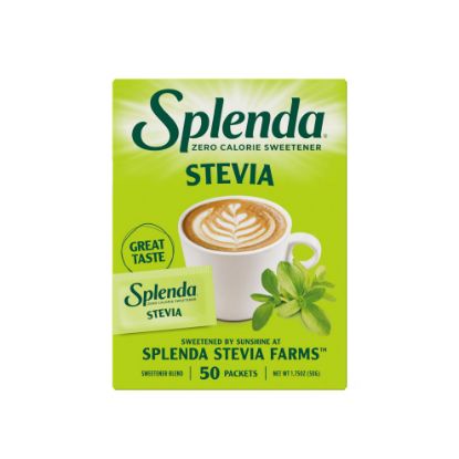 Picture of Splenda No Calorie Sweetener With Stevia 50 Ct