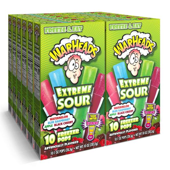 Picture of Warheads Specialty Freezer Pops 1 Oz 10 Ct