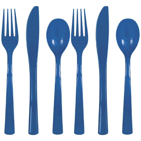 Picture of Unique Blue Cutlery 18 Ct