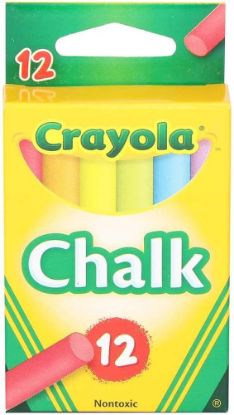 Picture of Crayola Colored Chalk 12 Ct