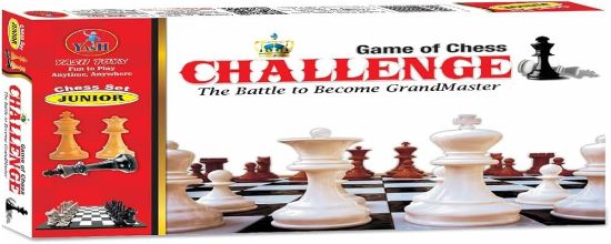 Picture of Yash Challenge Chess Set + Draughts Big 1 Pcs