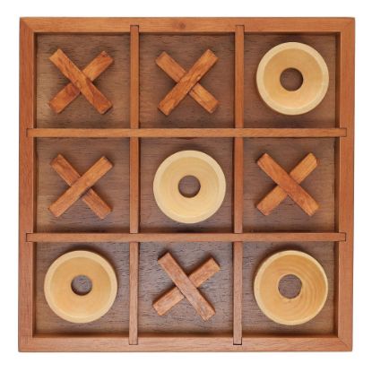 Picture of Wooden Tic Tac Toe 1 Ct