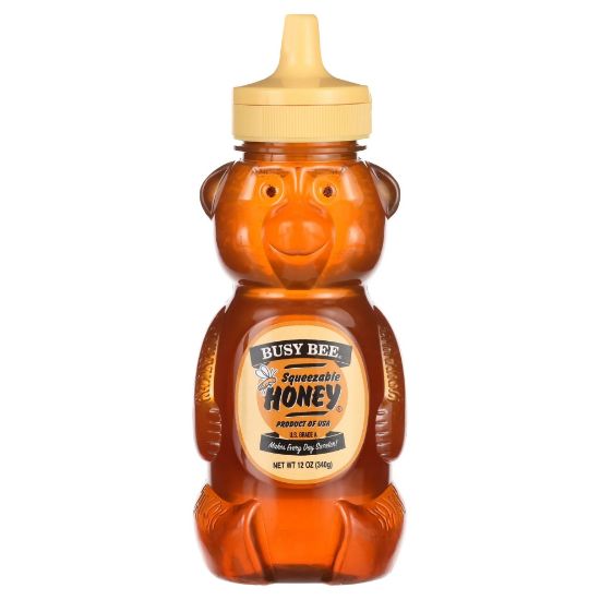 Picture of Busy Bee Honey Squeeze Bear 12 Oz