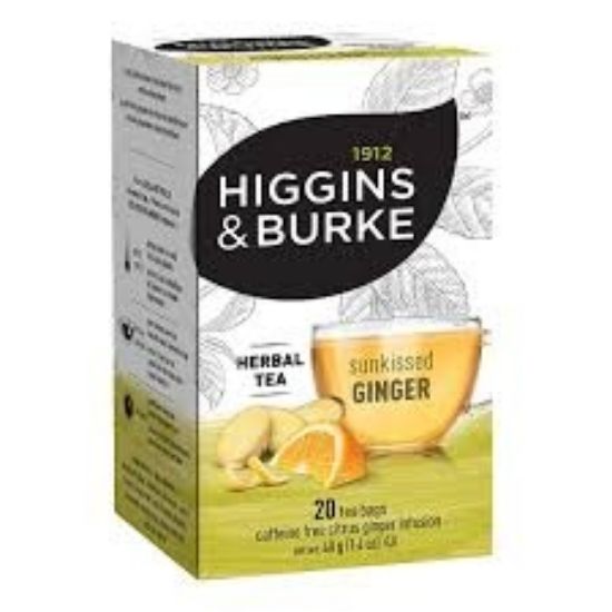 Picture of Higgins & Burke Sun Kissed Ginger Tea 20 Ct