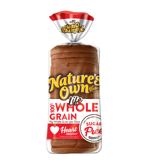 Picture of Natures Own 100% Whole Grain Bread  Sugar Free 1 Ct