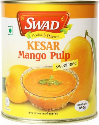 Picture of Swad Mango Pulp Kesar 1 Ct