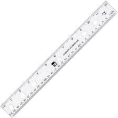 Picture of Cli Plastic Ruler 1 Ct