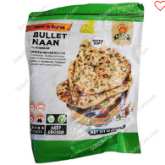Picture of Laxmi Bullet Naan 4pc 100 Grams