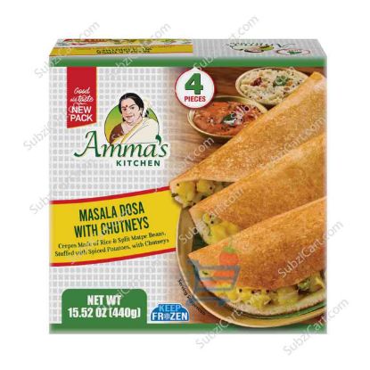 Picture of Amma/'s Kitchen Masala Dosa With Chutney 440 Grams