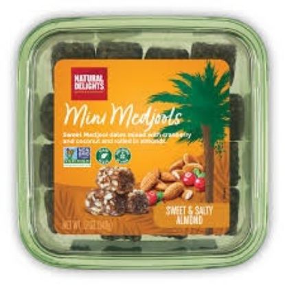 Picture of Natural Delights Date Mini Medjools  Almond Roll 12 Oz