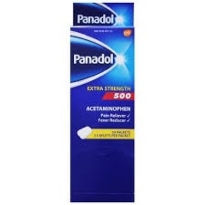 Picture of Panadol Extra Strength Relief Of Pain & Fever 2 Ct