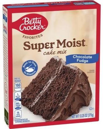Picture of Betty Crocker Super Moist Cake Mix Chocolate Fudge 375 Gm
