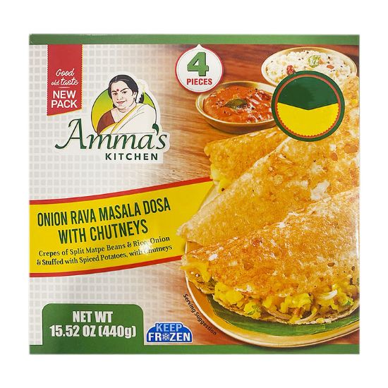 Picture of Amma/'s Kitchen Onion Rawa Msl.Dosa W Chutn 440 Grams