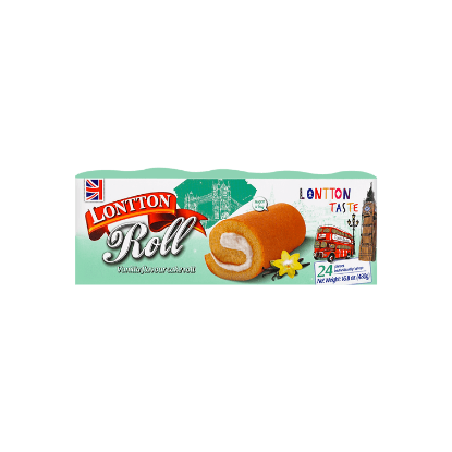 Picture of Lontton Roll Vanilla Flavor Cake Roll 1 Pc