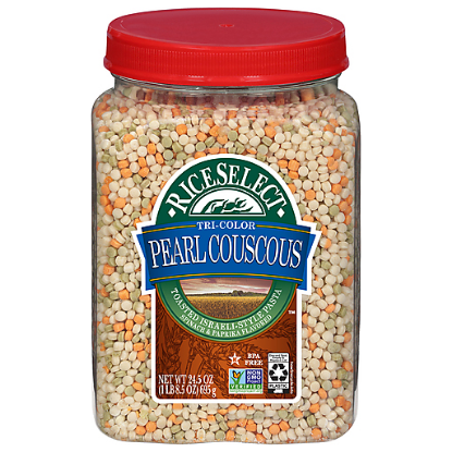 Picture of Tri Color Pearl Couscous Rice Select 24.5 Oz