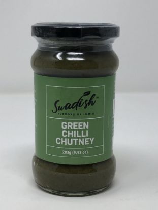 Picture of Swadish Green Chilli Chutney 283 Grams
