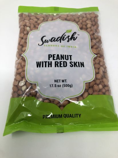 Picture of Swadish Jumbo Peanut With Red Skin 500 Grams