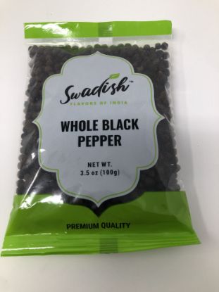 Picture of Swadish Black Pepper Whole 100 Grams
