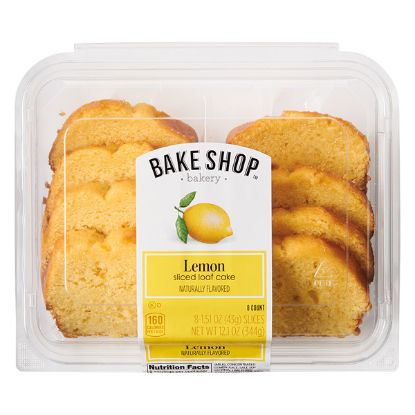 Picture of The Bake Shop Lemon Loaf Sliced single 1 Pc