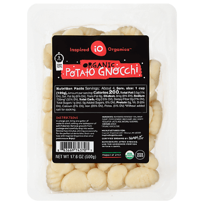 Picture of Inspired Organics Potato Gnocchi 17.6 Oz