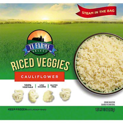 Picture of TJ Farms Select Cauliflower & Broccoli Riced Veggie In Bag 10 Oz