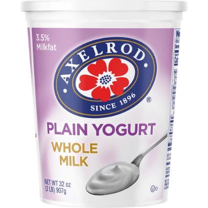 Picture of Axelrod Whole Milk Yogurt 32 Oz