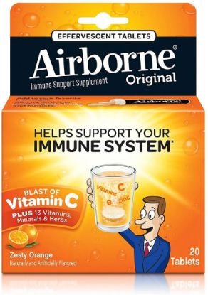 Picture of Airborne Immune Zest Orange 20 Ct