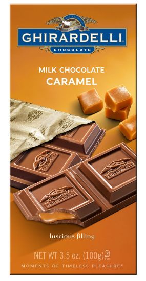 Picture of Ghiradelli Milk Chocolate Caramel 3 Oz