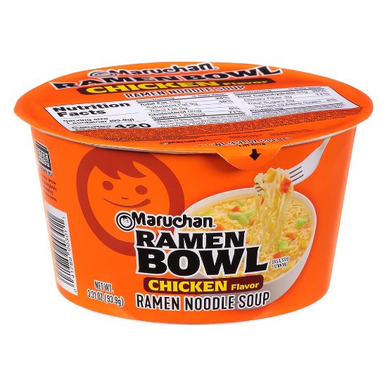Picture of Maruchan Chicken Bowl Hot 3 Oz