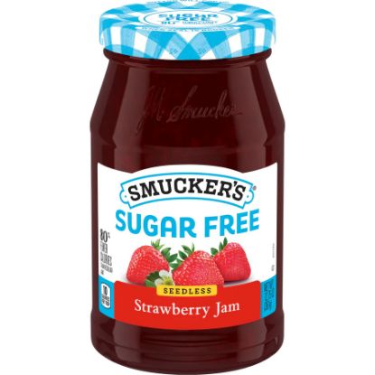 Picture of Smuckers Sugarfree Seedless Strawberry Jam 12 Oz
